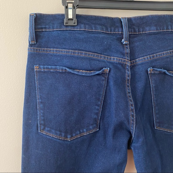 Mott & Bow Dark Wash High Waisted Skinny Jeans Women’s Size 34 Pre-owned EUC - Picture 6 of 10